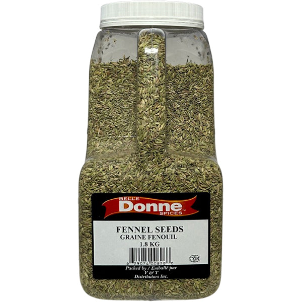 Belle Donne - FENNEL SEEDS 1.8KG - Seasonings & Spices - Canadian Distribution