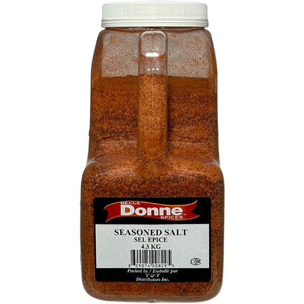 Belle Donne - SEASONED SALT 4.3KG - Seasonings & Spices - Canadian Distribution