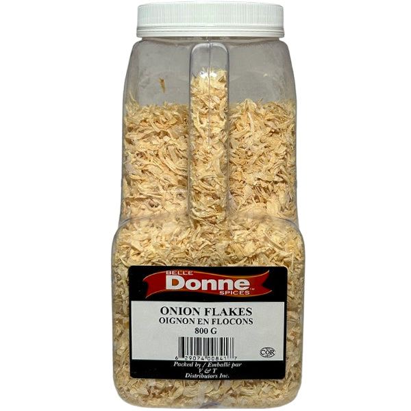 Belle Donne - ONION FLAKES 800GR - Seasonings & Spices - Canadian Distribution