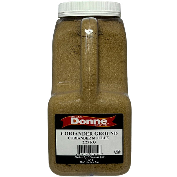 BELLE DONNE - CORIANDER SEED GROUND 2.25KG - Seasonings & Spices - Canadian Distribution