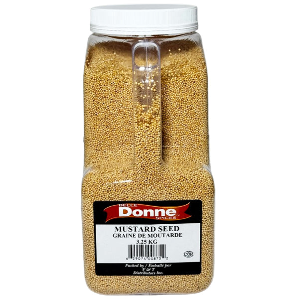Belle Donne - MUSTARD SEED 3.25KG - Seasonings & Spices - Canadian Distribution