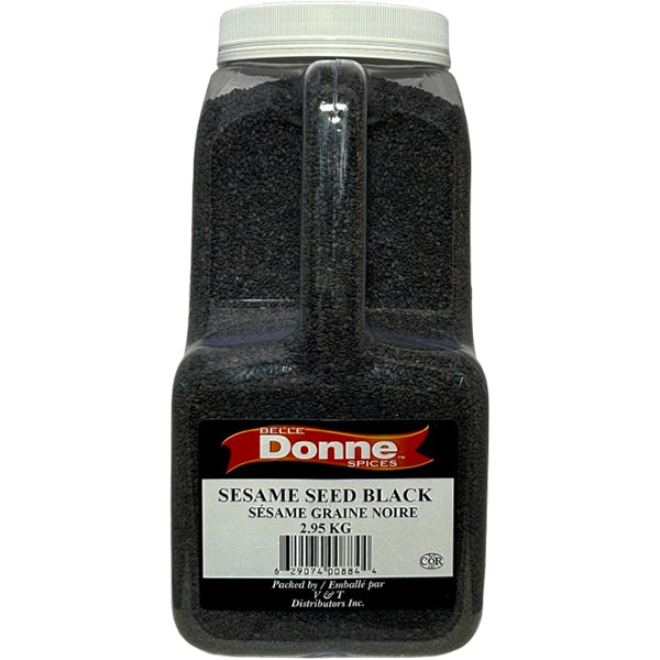 BELLE DONNE - BLACK SESAME SEED 2.95KG - Seasonings & Spices - Canadian Distribution
