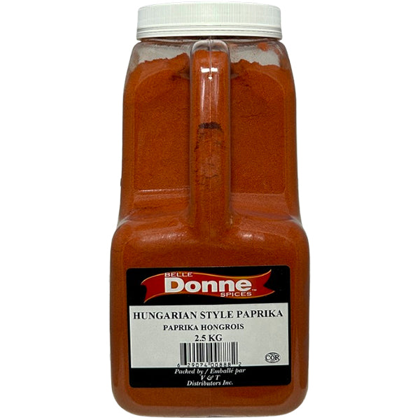 BELLE DONNE - HUNGARIAN PAPRIKA 2.5KG - Seasonings & Spices - Canadian Distribution