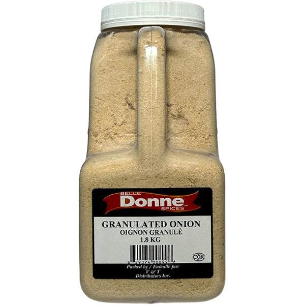 Belle Donne - GRANULATED ONION 1.8 KG - Seasonings & Spices - Canadian Distribution