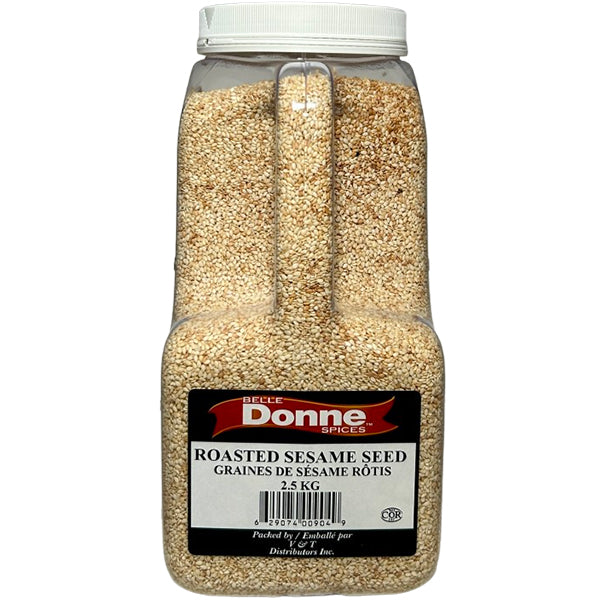 BELLE DONNE - ROASTED SESAME SEED 2.5KG - Seasonings & Spices - Canadian Distribution