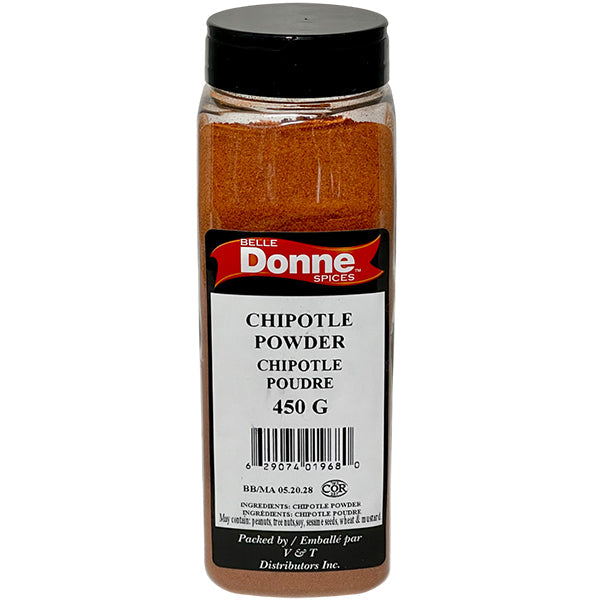 BELLE DONNE - CHIPOTLE Powder 450G - Seasonings & Spices - Canadian Distribution