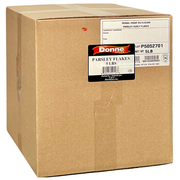 BELLE DONNE - Parsley FLAKES 5LB - Seasonings & Spices - Canadian Distribution