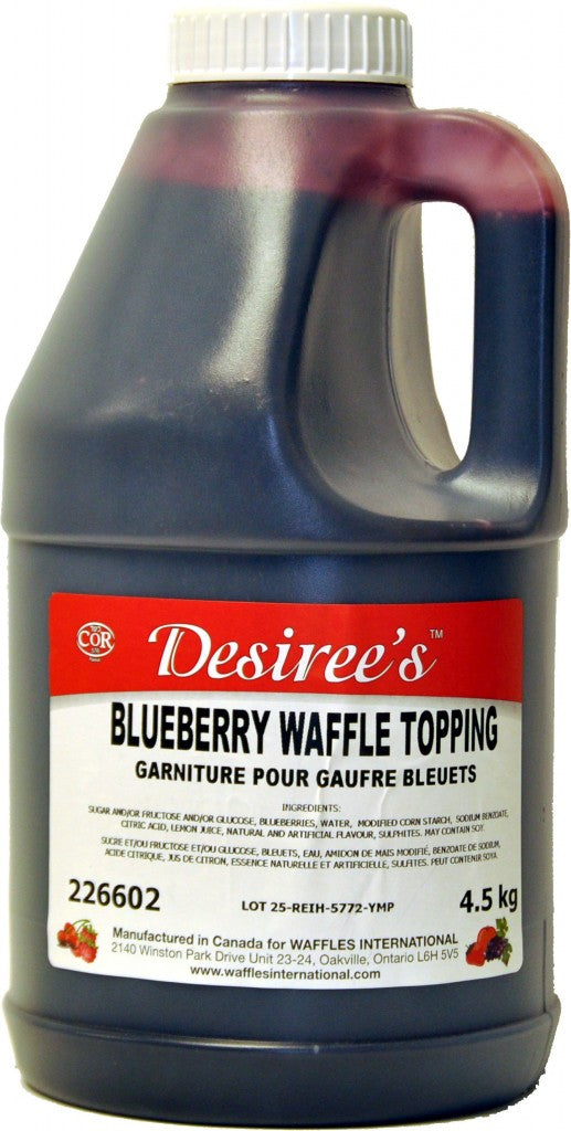 Great for Waffles, Pancakes, Crepes, Ice Cream, and Frozen Desserts too!