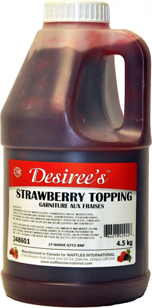 Desiree's Strawberry Fruit Topping