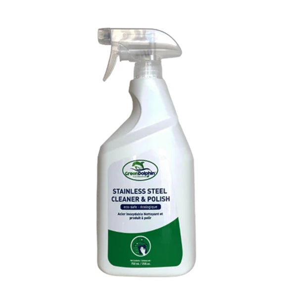 Green Dolphin - Stainless Steel Cleaner & Polish 12X750Ml - Canadian Distribution