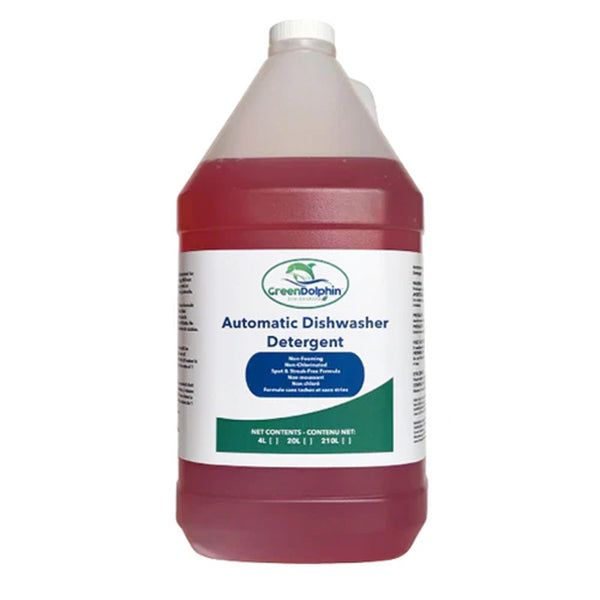 Green Dolphin - Automatic Dishwashing Detergent 4X4 Lt - Canadian Distribution