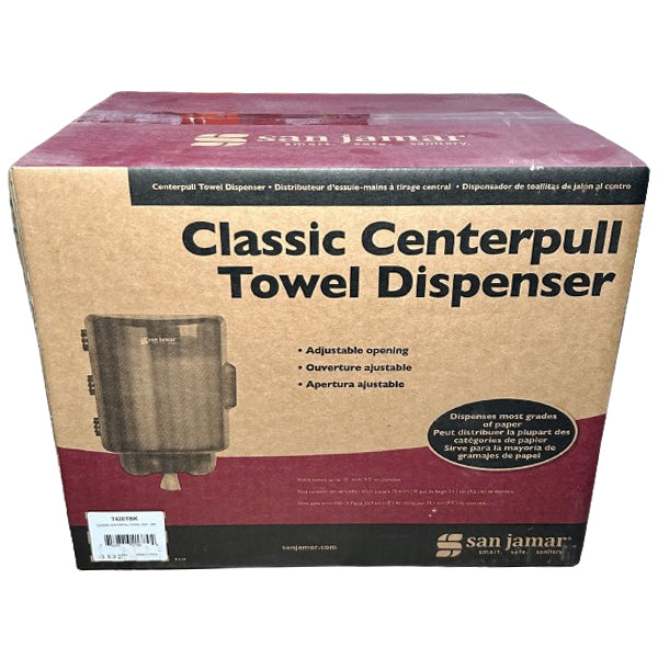 San Jamar - Classic Center-Pull Dispenser 1Ea - Canadian Distribution