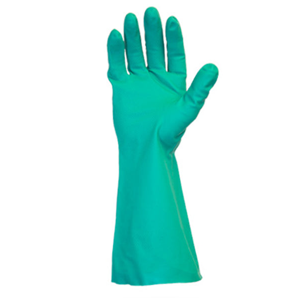 Safety Zone - Green Nitrile Flocked 12In Small 12 Ea - Canadian Distribution