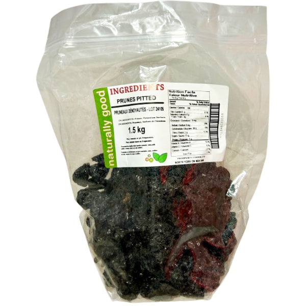 NATURALLY GOOD - PITTED PRUNES 1.5KG