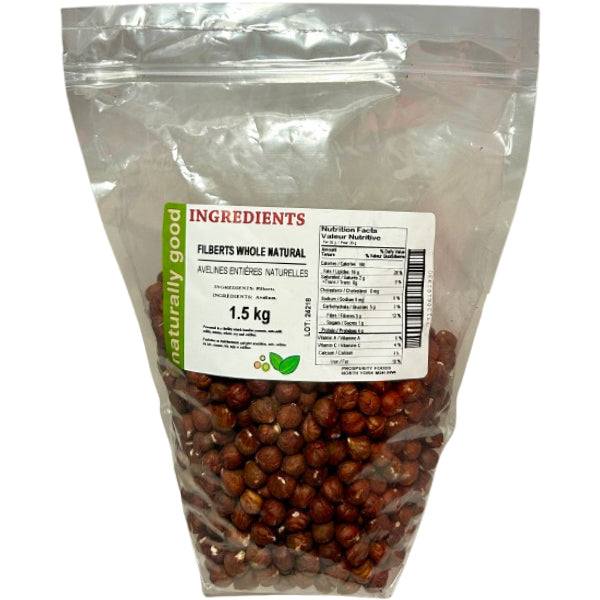 PROSPERITY - FILBERTS NATURAL WHOLE 1.5KG