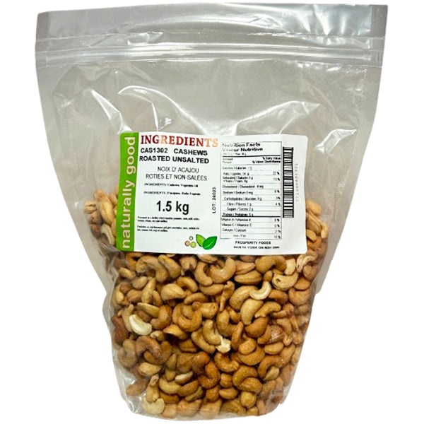 PROSPERITY - CASHEWS ROASTED UNSALTED 1.5KG