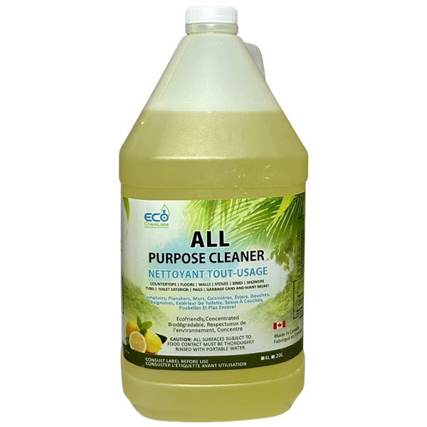 Locanz-Eco - L-Eco All Purpose Cleaner Citrus 4X4 Lt - Canadian Distribution