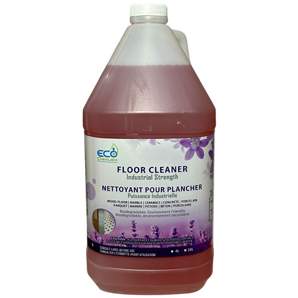 Eco Chemlabs - Floor Cleaner Lavender 4X4 Lt - Canadian Distribution