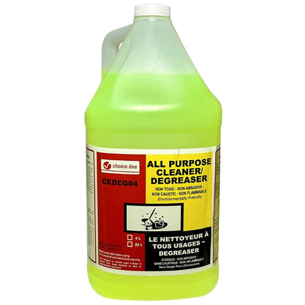 Choice Line - All Purpose Cleaner 4X4 Lt - Canadian Distribution