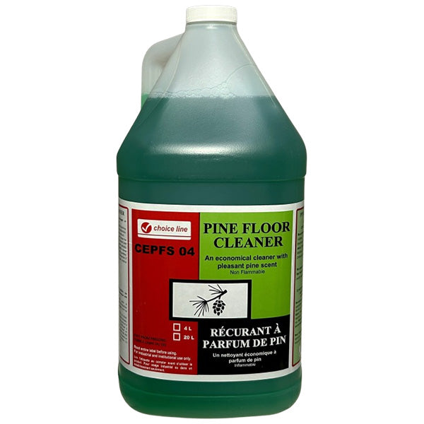 Choice Line - Cepfs04 Pine Floor Cleaner 4X4Lt - Canadian Distribution