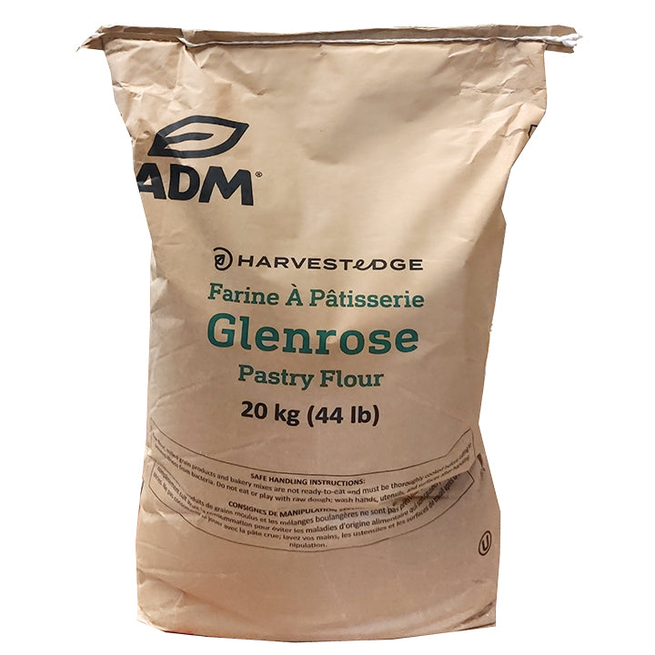 Flour Pastry Glenrose - 1 x 20 kg - Adm Packaged Oi - Restaurant and Foodservice Ingredients - Canadian Distribution