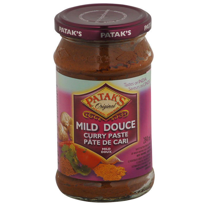 Curry Paste Mild - 6 x 284 mL - Pataks - Restaurant and Foodservice Ingredients - Canadian Distribution