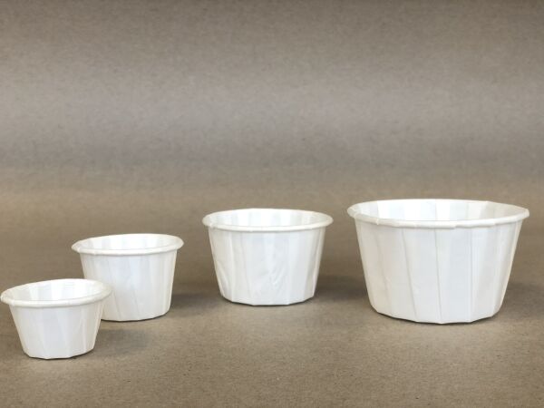 Paper Souffle Cup - 0.5/1/2/3.25 oz - 250sl/5000cs