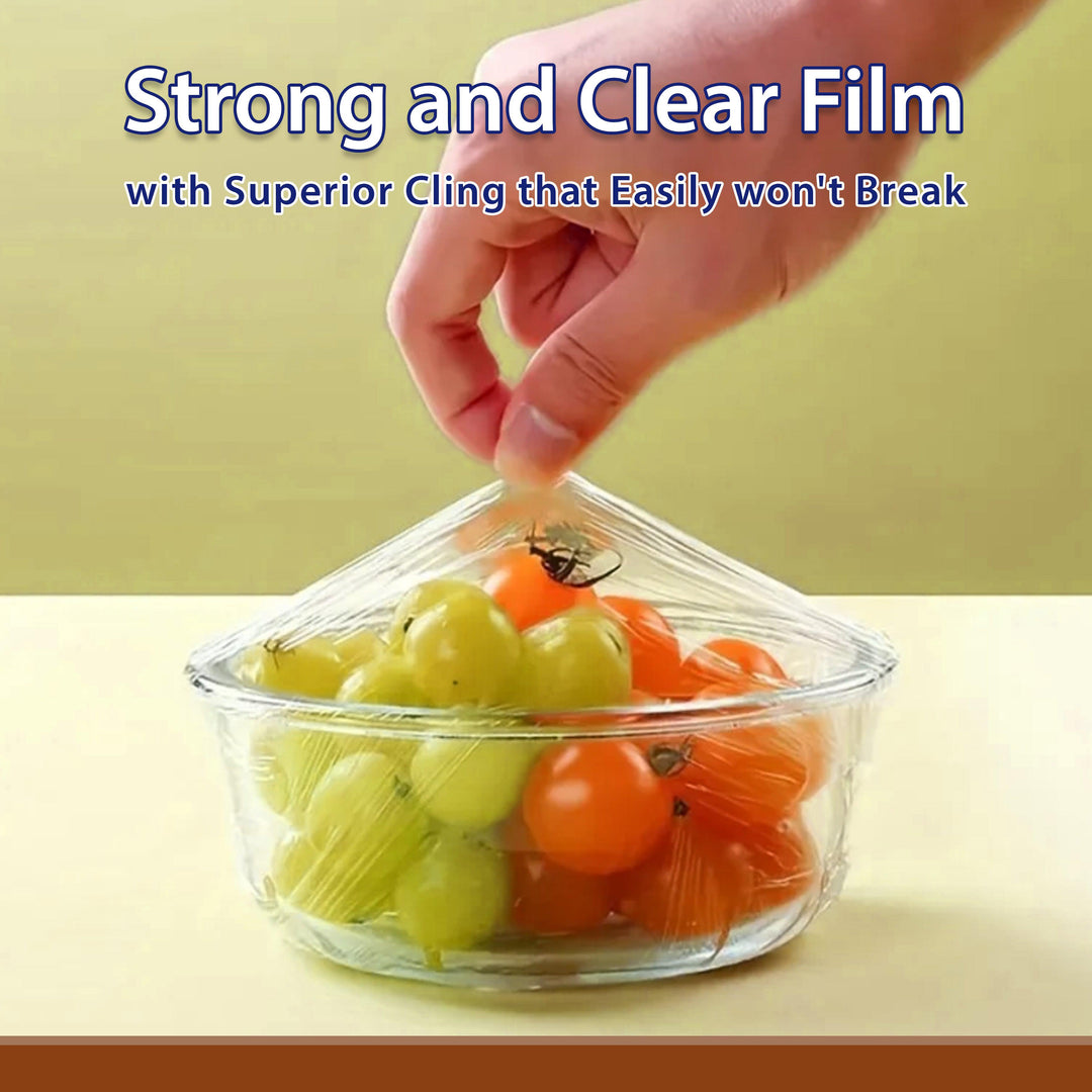 Value+ - 12" x 2000' Food Service Film Wrap in Cutter Box