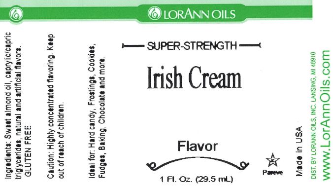 Irish Cream Flavoring - Super Strength Flavor 16 oz., 1 Gallon, 5 Gallons Label