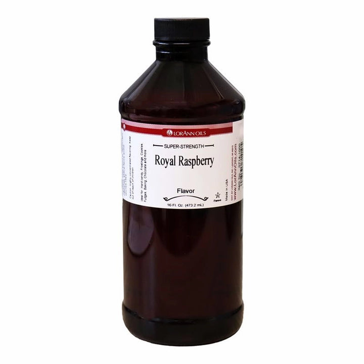 Humco Raspberry Flavoring Royal Raspberry Flavoring - Super Strength Flavor 1 oz., 16 oz., 1 Gal ...