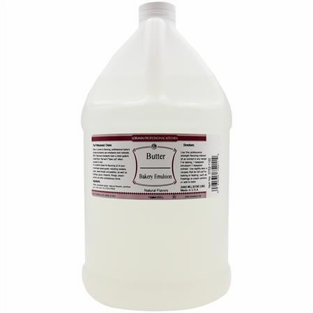 Natural Butter Bakery Emulsion - 4 oz. - 16 oz. - 1 Gallon - 5 Gallons - Bakery Emulsions Canada