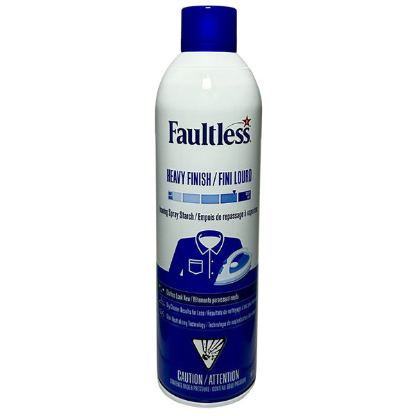 Faultless - Heavy Finish Ironing Spray Starch 6X567 Gr - Canadian Distribution