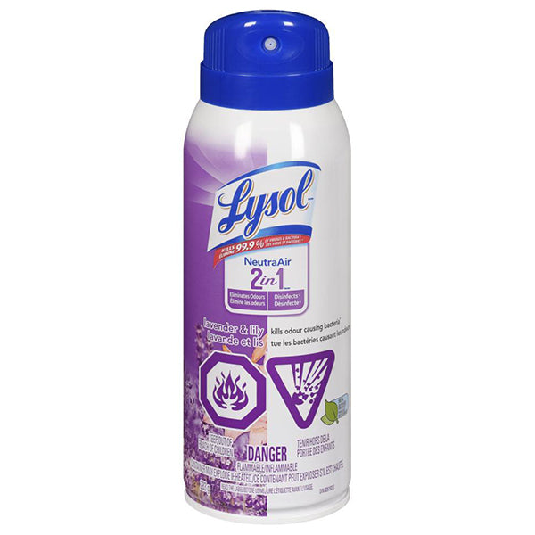 Lysol - Neutra Air Lavender And Lily Odour Eliminitor 6X283 Gr - Canadian Distribution