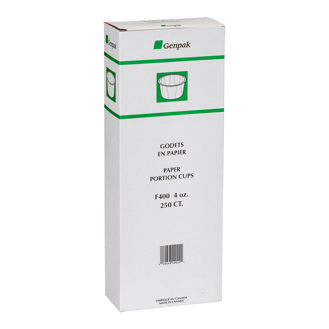 Cup Souffle Paper 4 oz. - 20 x 250 count - Genpak Corp - Packaging and Accessories - Restaurant Supplies and Equipment - Canadian Distribution