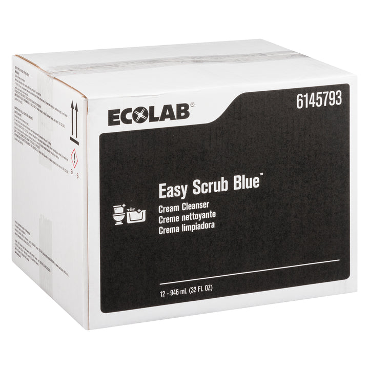 Cleanser Cream Bathroom Easy Scrub - 12 x 946 mL - Ecolab - Packaging and Accessories - Restaurant Supplies and Equipment - Canadian Distribution