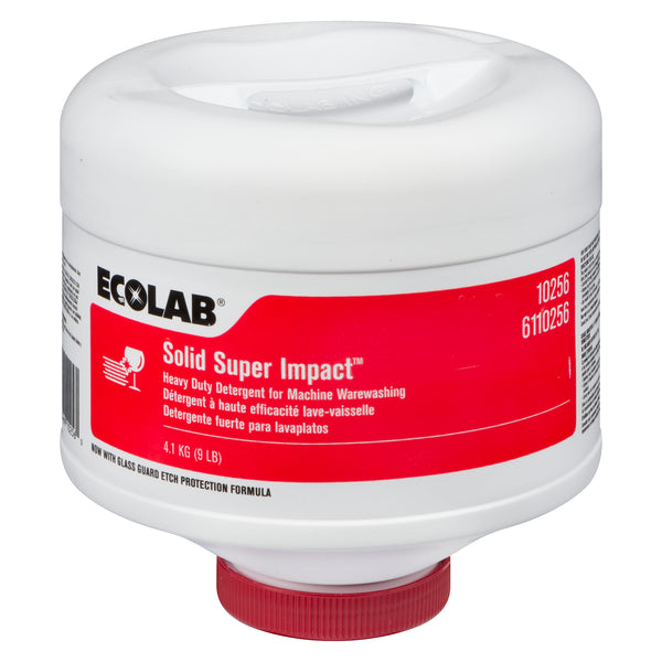 Detergent Machine Solid Super Impact - 4 x 9 lb - Ecolab