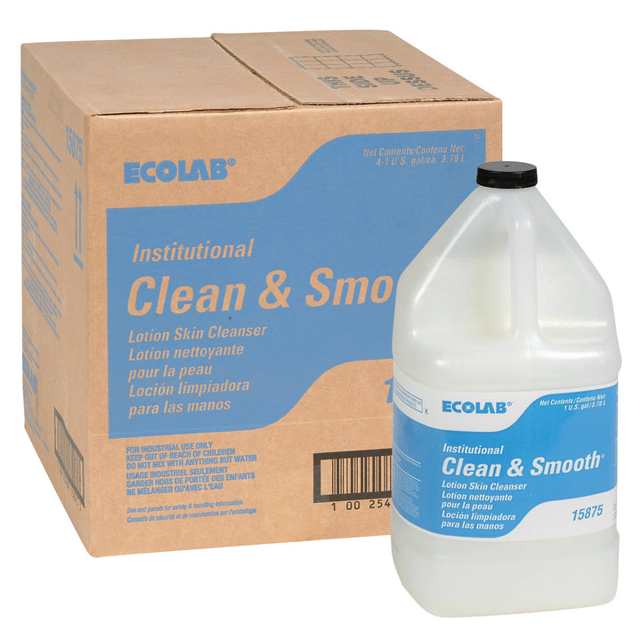 Clean Smooth Soap Hand Liquid Clean & Smooth - 4 x 1 gallon - Ecolab - Packaging an ...