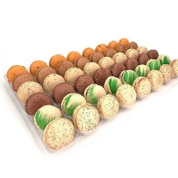 Assorted Seasonal Macarons Fall/Winter Collection - 192 count Case - CW Canada - Canadian Distribution