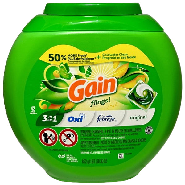 Gain - Flings Original 4X42 Ct - Canadian Distribution