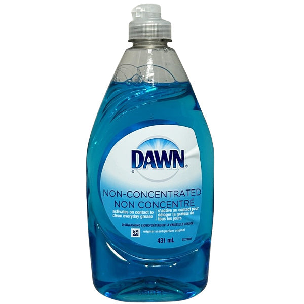 Dawn - Non-Concentrated Dishwashing Liquid Original 20X431 Ml - Canadian Distribution