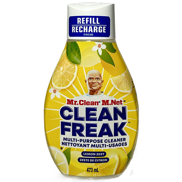 Mr. Clean - Freak Lemon Zest Refill 6X473 Ml - Canadian Distribution