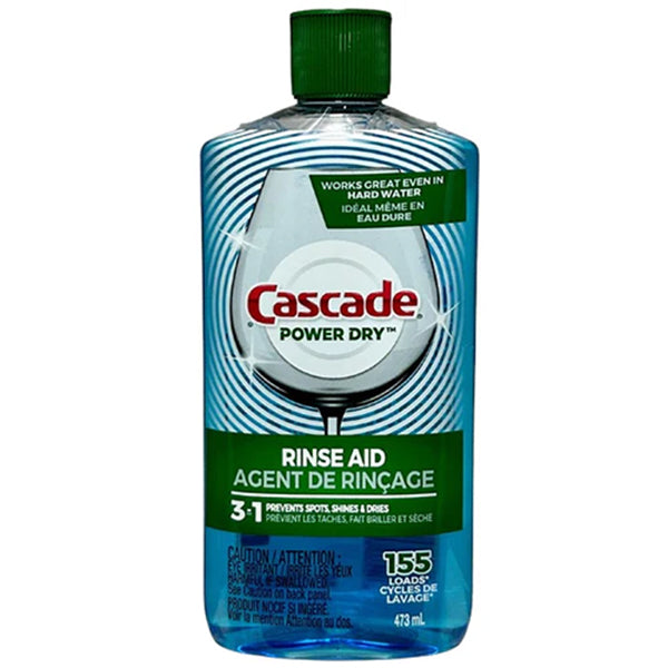 Cascade - Power Dry Rinse Aid 6X473 Ml - Canadian Distribution