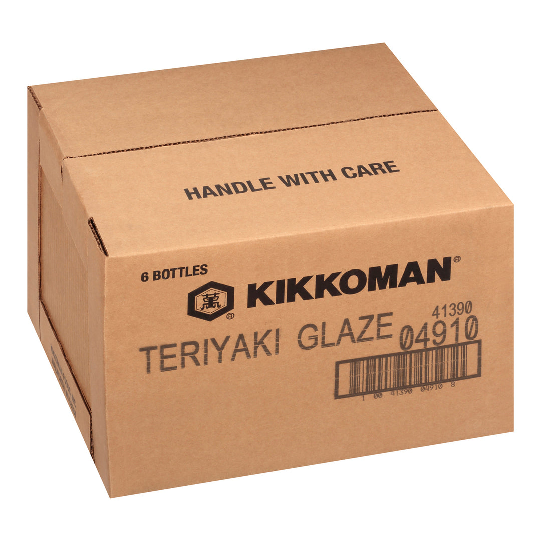 Sauce Teriyaki Glaze - 6 x 5 lbs - Kikkoman - Restaurant and Foodservice Ingredients - Canadian Distribution