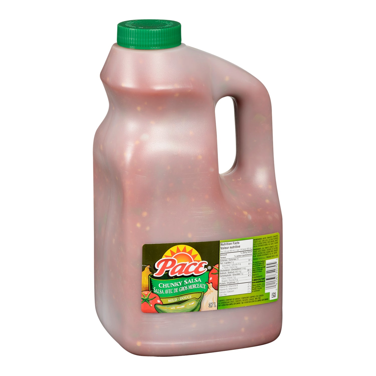 Sauce Salsa Mild Chunky - 2 x 3.7 L - Pace - Restaurant and