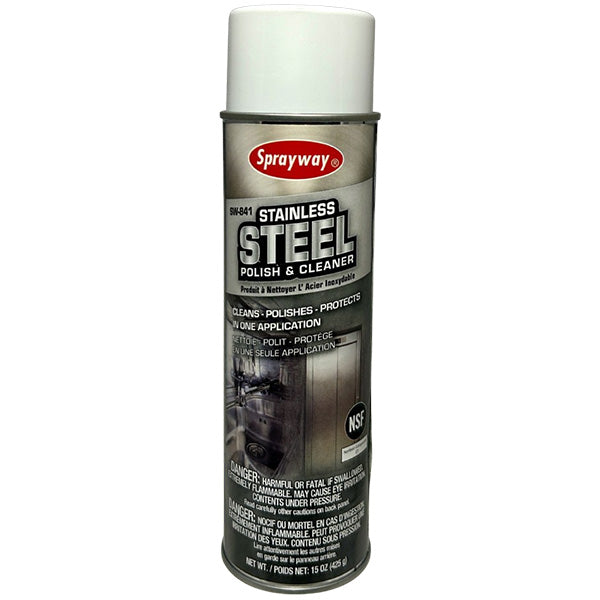 Jan Mar - Sprayway Stainless Steel Cleaner 12X425 Gr - Canadian Distribution