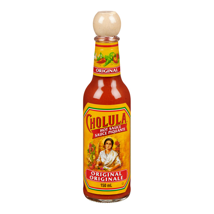 Sauce Hot Cholula Original - 24 x 150 mL - Cholula - Restaurant and Foodservice Ingredients - Canadian Distribution