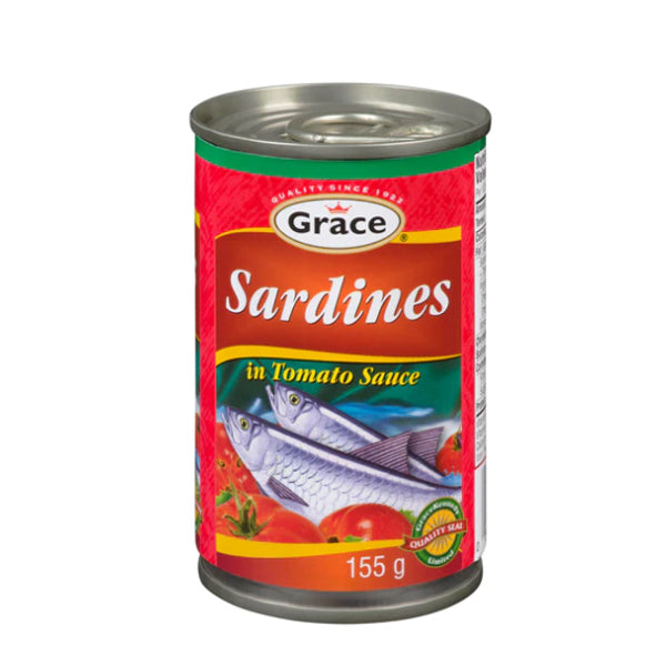 GRACE - SARDINES TOMATO SAUCE 50x155 GR