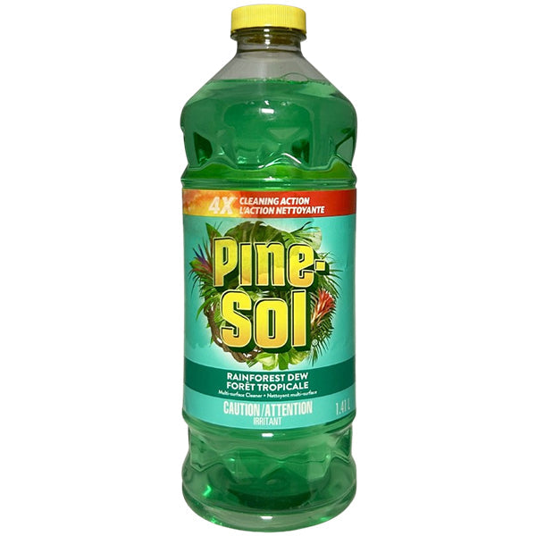 Pine-Sol - Cleaner Rainforest Dew 8X1.41 Lt - Canadian Distribution