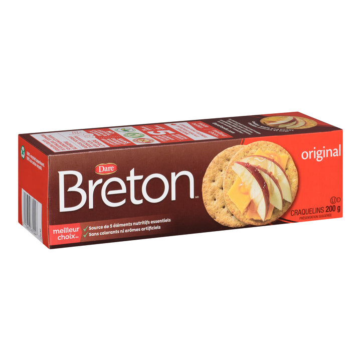 Cracker Breton Original - 12 x 200 g - Dare - Restaurant and Foodservice Ingredients - Canadian Distribution