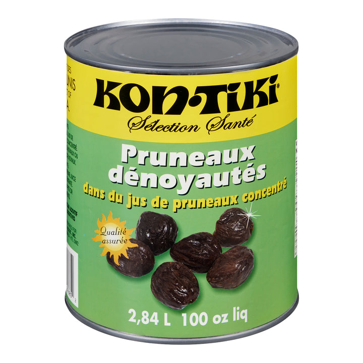 Prune Pitted - 6 x 2.84 L - Kontiki - Restaurant and Foodservice Ingredients - Canadian Distribution
